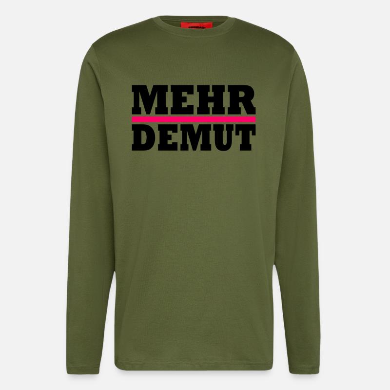 Demut - Langarmshirt - made by SPREAD  - MOSS GREEN