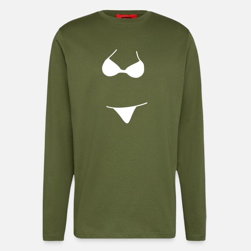 Bikini Logo - Langarmshirt - made by SPREAD  - MOSS GREEN