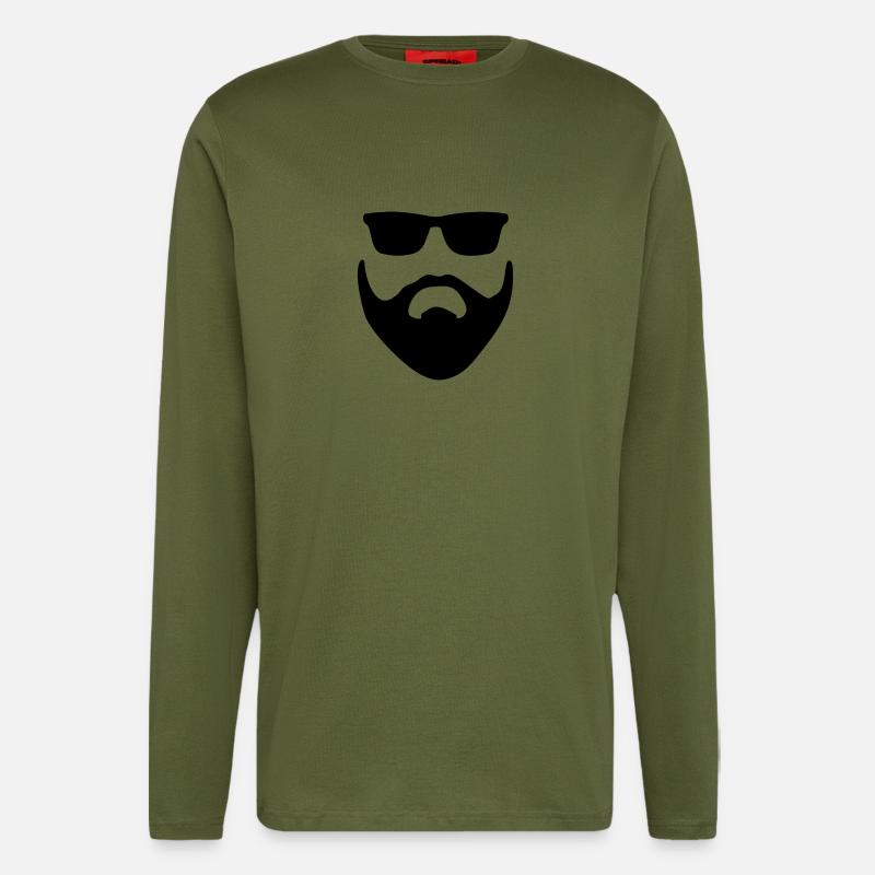 beard - Langarmshirt - made by SPREAD  - MOSS GREEN