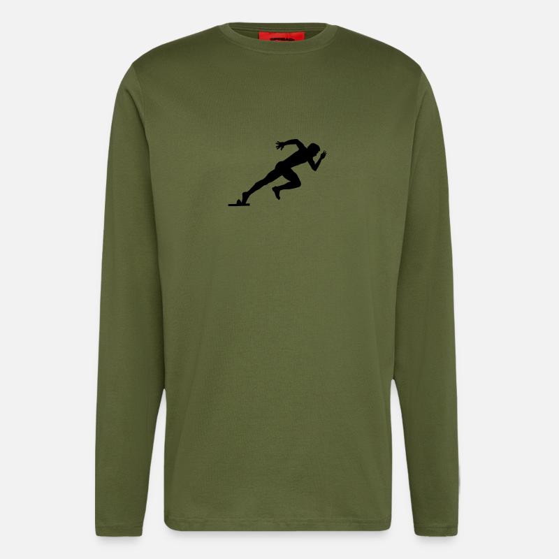 sprinter - Longsleeve - made by SPREAD  - MOSS GREEN