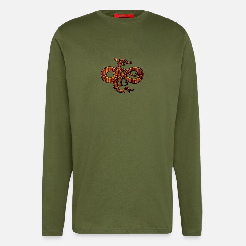 drag 187 - Langarmshirt - made by SPREAD  - MOSS GREEN