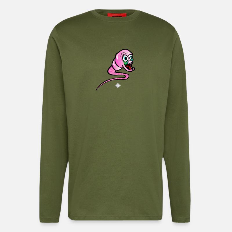 Spermo-Origin - Longsleeve - made by SPREAD  - MOSS GREEN