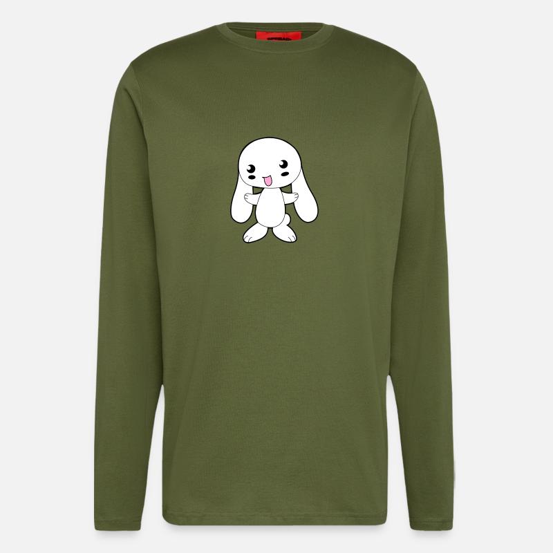 Bunny - Langarmshirt - made by SPREAD  - MOSS GREEN