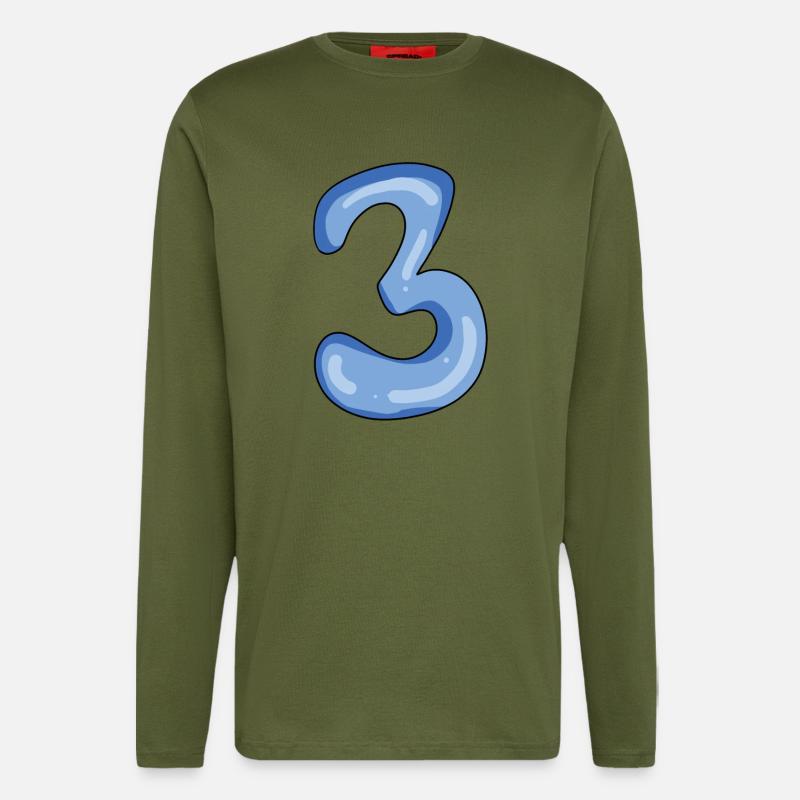 3 - Langarmshirt - made by SPREAD  - MOSS GREEN