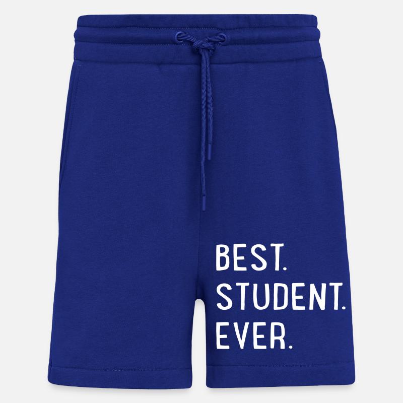 Meilleur étudiant - Short bio décontracté fabriqué en UE - Iconic Blue