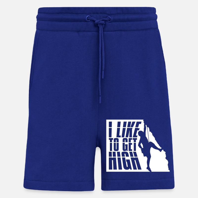 like to get high - Shorts - made by SPREAD - Iconic Blue