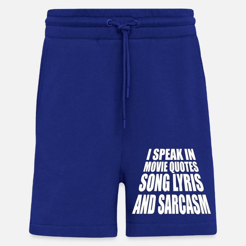 speak lyrics and sarcasm - Shorts - made by SPREAD - Iconic Blue