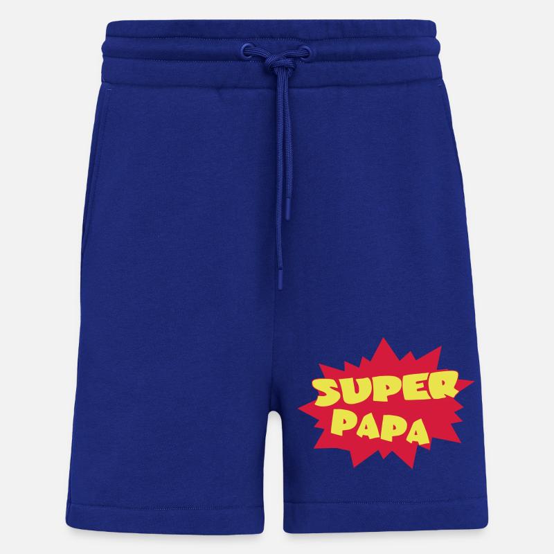 Papa - Short bio décontracté fabriqué en UE - Iconic Blue