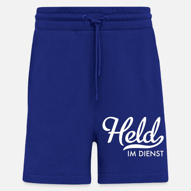 Held im Dienst - Shorts - made by SPREAD - Iconic Blue