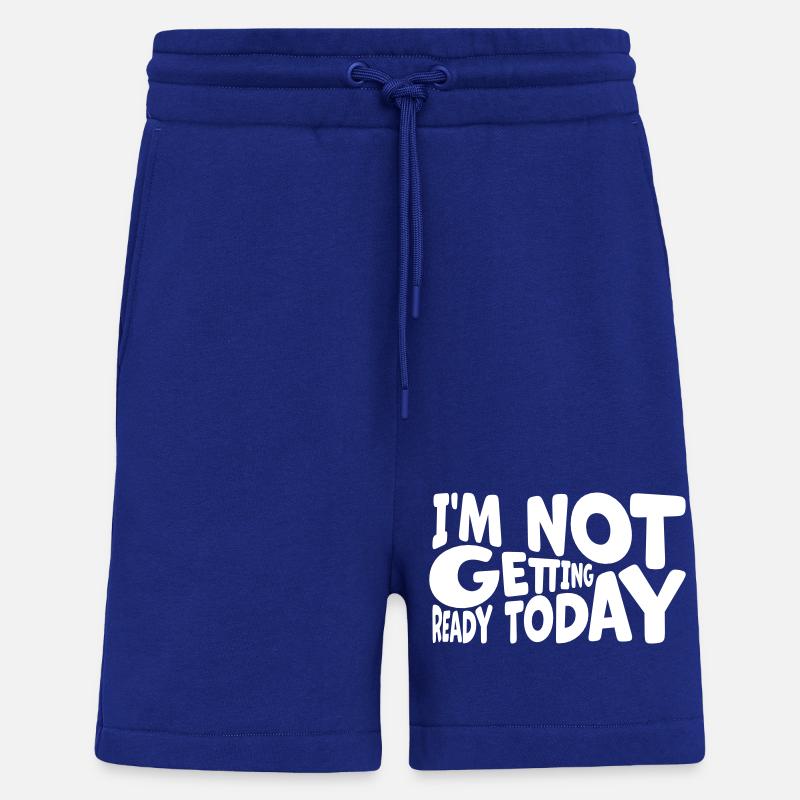 not getting ready today - Shorts - made by SPREAD - Iconic Blue