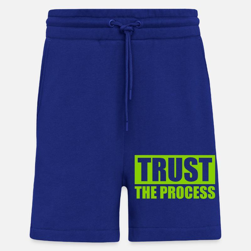 trust the process Zitat - Shorts - made by SPREAD - Iconic Blue