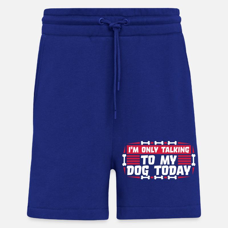 only talking to dog - Shorts - made by SPREAD - Iconic Blue