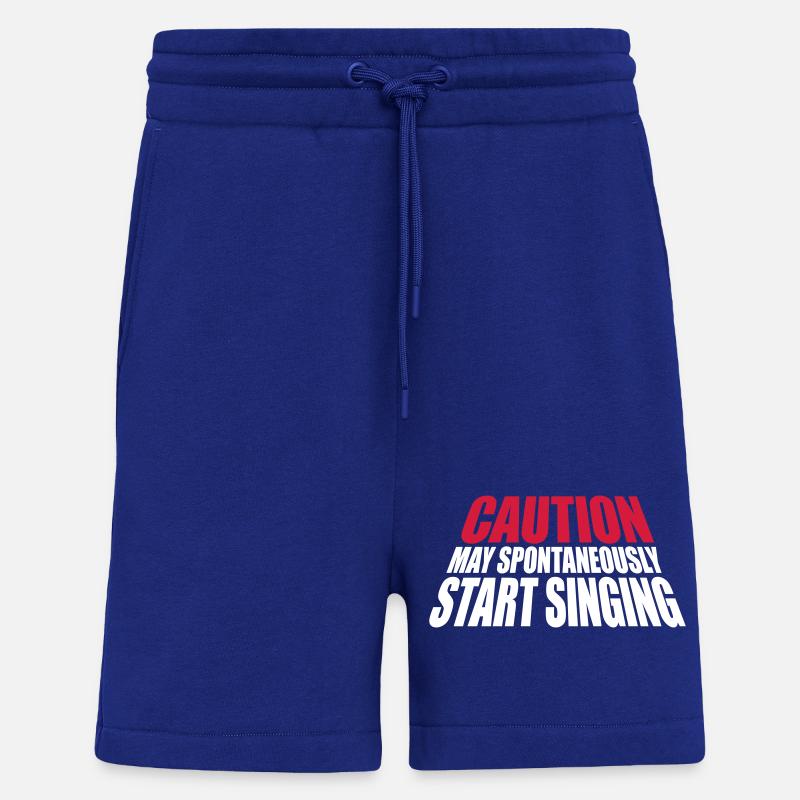 may spontaneously start singing - Shorts - made by SPREAD - Iconic Blue