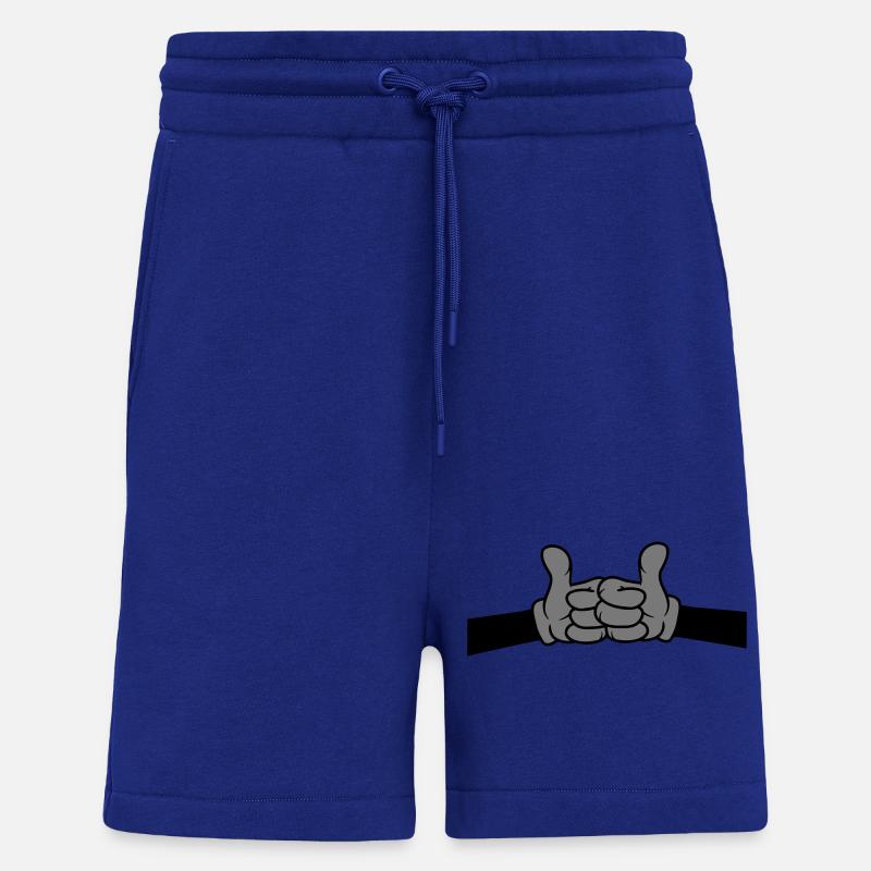 Fist Pump Pouce levé - Short bio décontracté fabriqué en UE - Iconic Blue