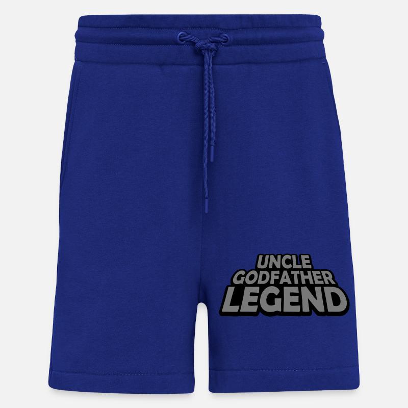 Uncle Godfather Legend Quote - Shorts - made by SPREAD - Iconic Blue