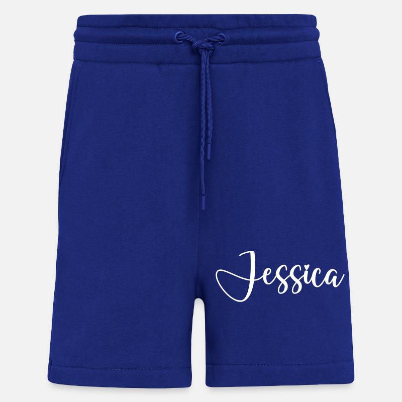 Nom Jessica - Short bio décontracté fabriqué en UE - Iconic Blue