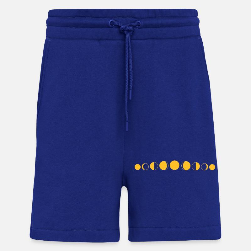 Phase lunaire - Short bio décontracté fabriqué en UE - Iconic Blue