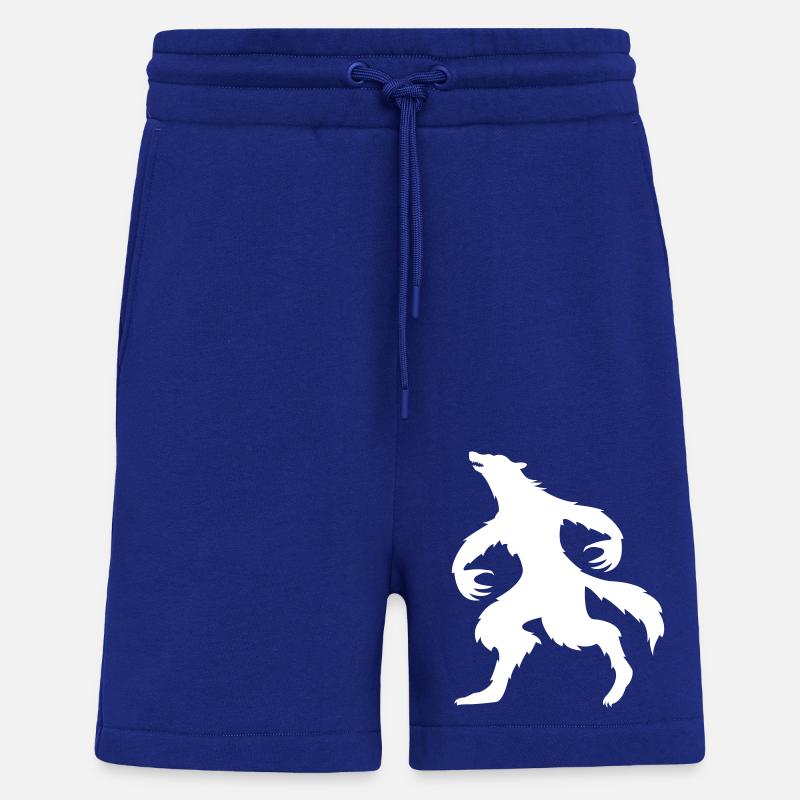 Loup-garou 1 - Short bio décontracté fabriqué en UE - Iconic Blue