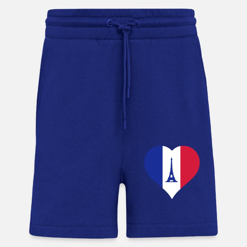herz frankreich - Shorts - made by SPREAD - Iconic Blue