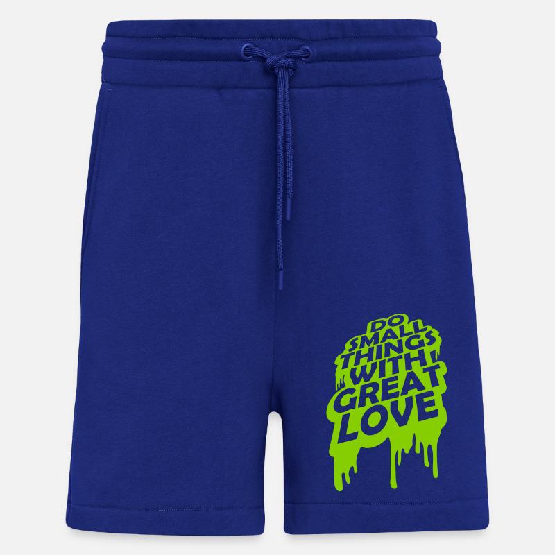 Quote do small things - Shorts - made by SPREAD - Iconic Blue