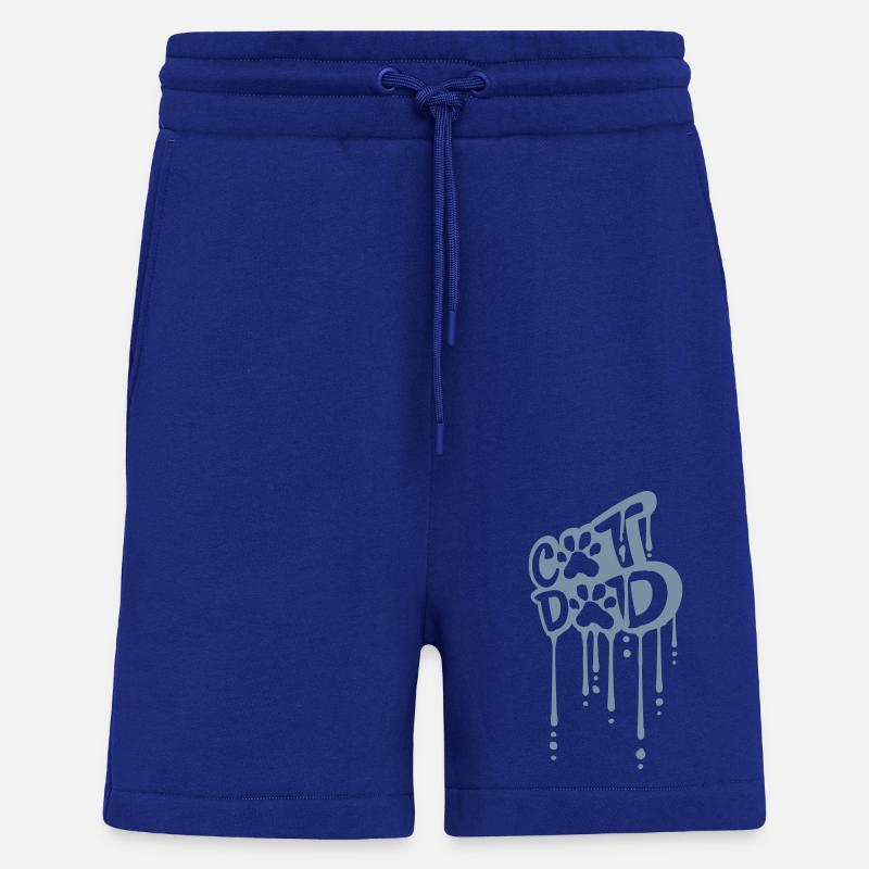 Graffiti Cat Dad Pfote - Shorts - made by SPREAD - Iconic Blue