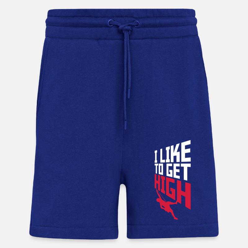 like to get high - Shorts - made by SPREAD - Iconic Blue