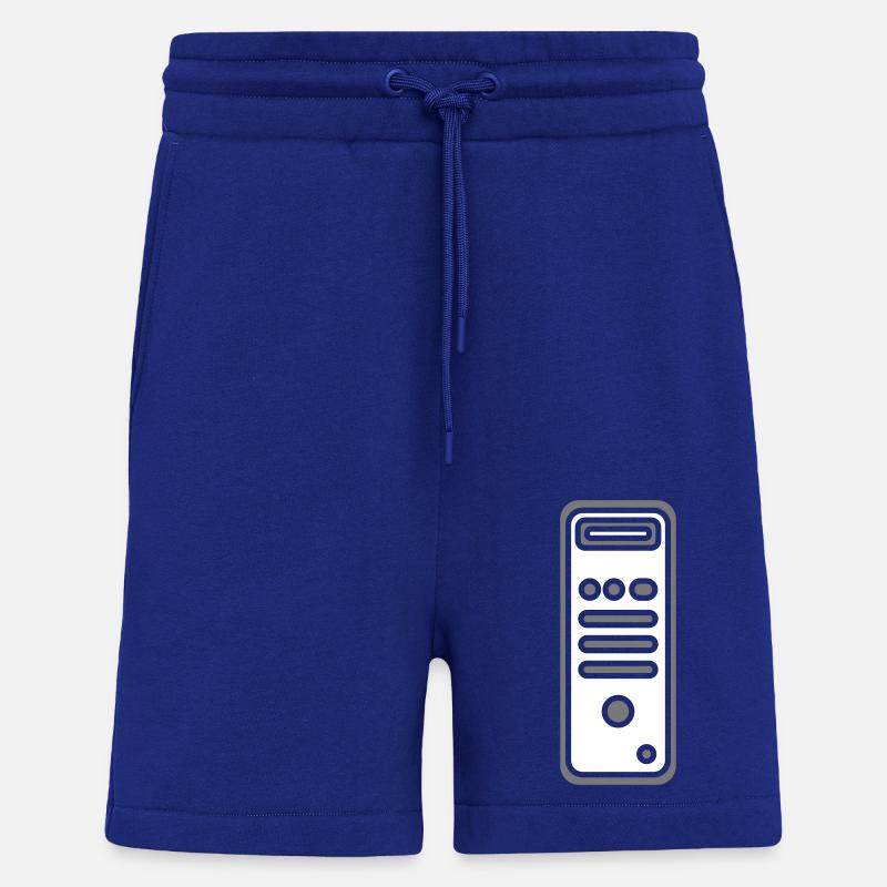 Icon Logo Gehäuse Computer - Shorts - made by SPREAD - Iconic Blue