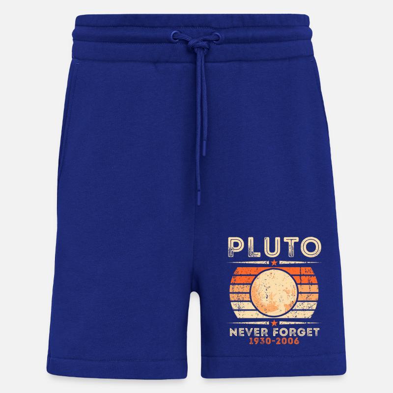 Pluto Retro Souvenirs - Short bio décontracté fabriqué en UE - Iconic Blue