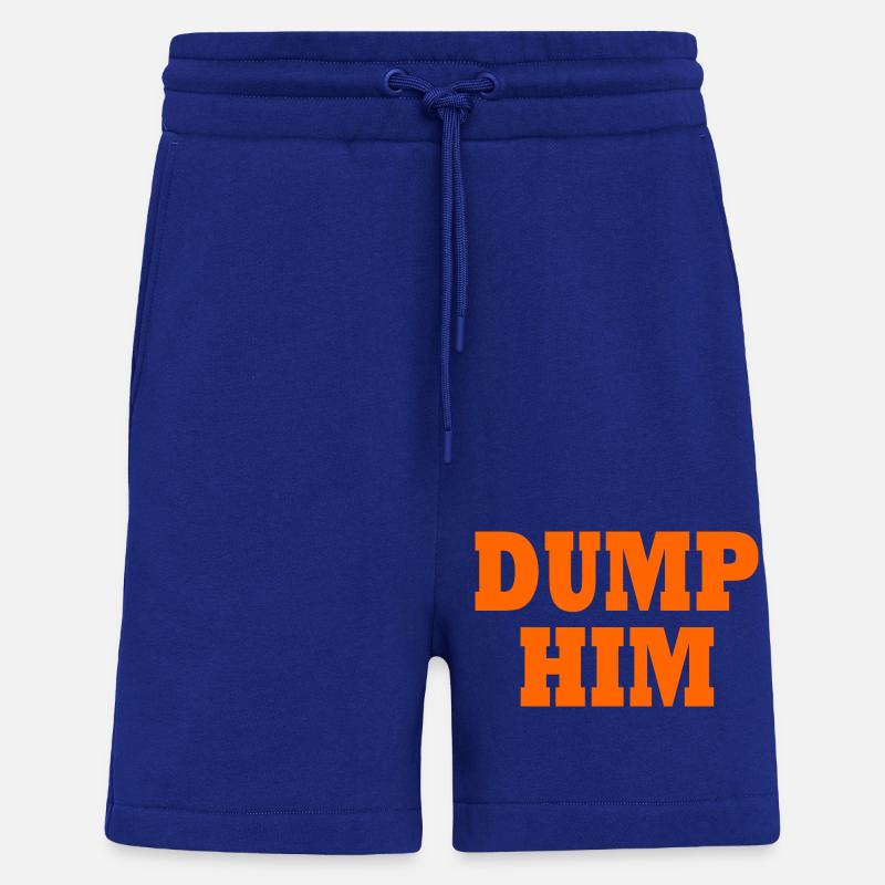 Dump him - Short bio décontracté fabriqué en UE - Iconic Blue