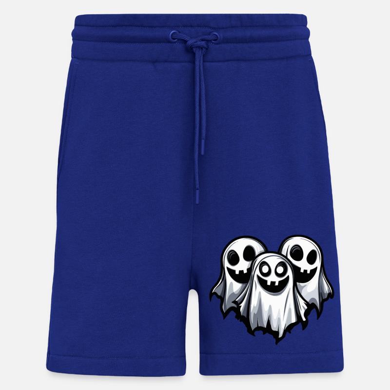 Ghosts Halloween Ghost - Shorts - made by SPREAD - Iconic Blue