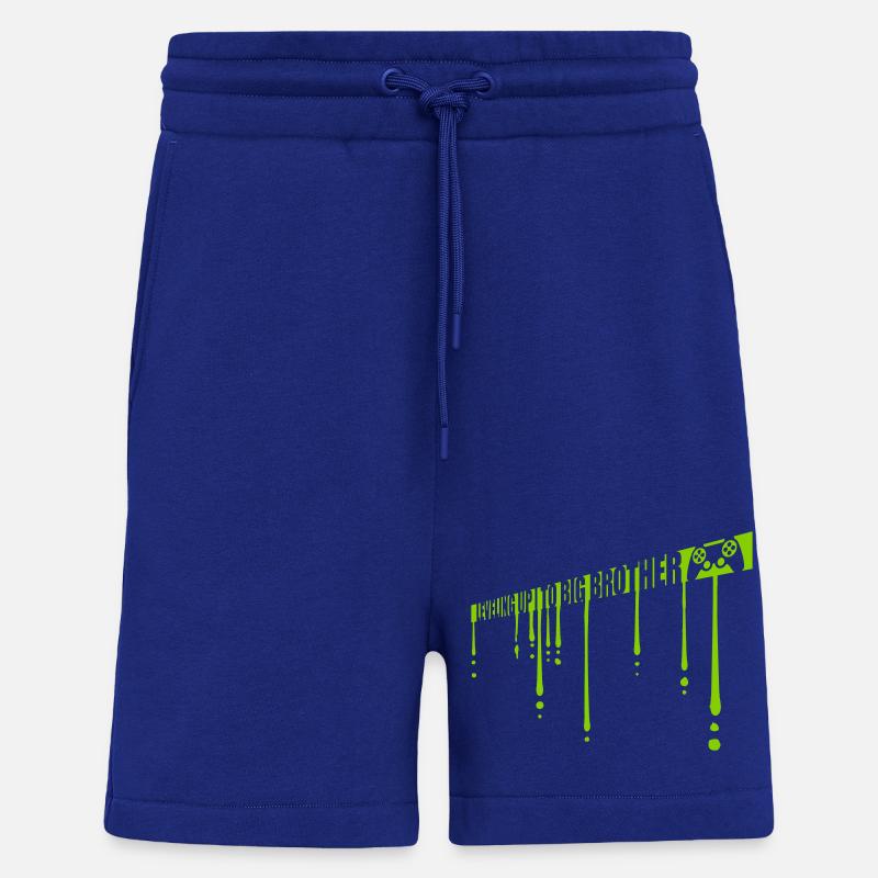 Monter de niveau grand frère - Short bio décontracté fabriqué en UE - Iconic Blue