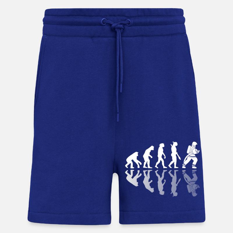 Evolution der Feuerwehr Schatten Spiegel - Shorts - made by SPREAD - Iconic Blue