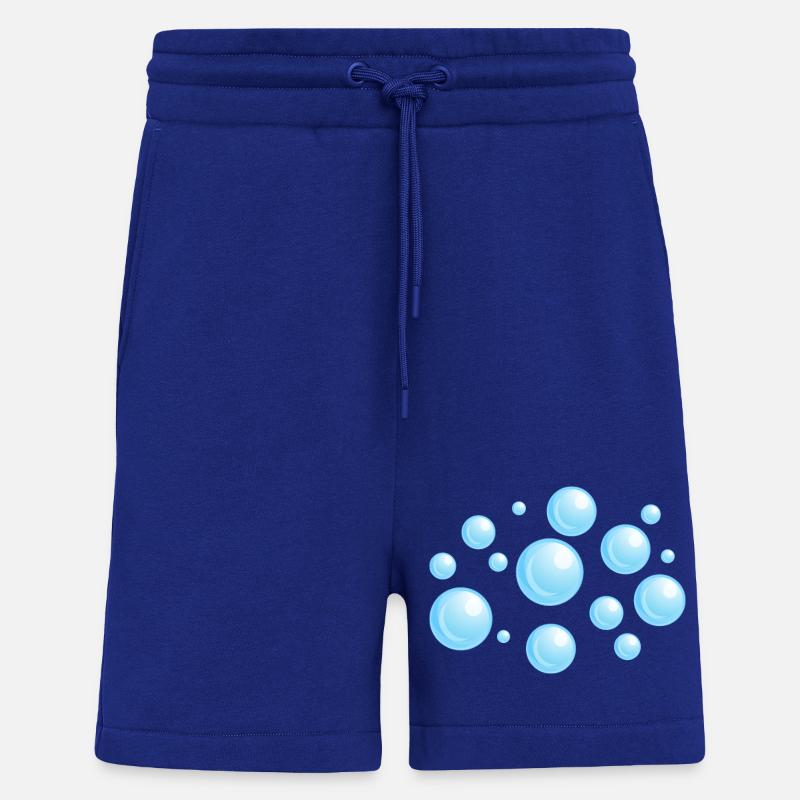 Luftblasen Blau - Shorts - made by SPREAD - Iconic Blue