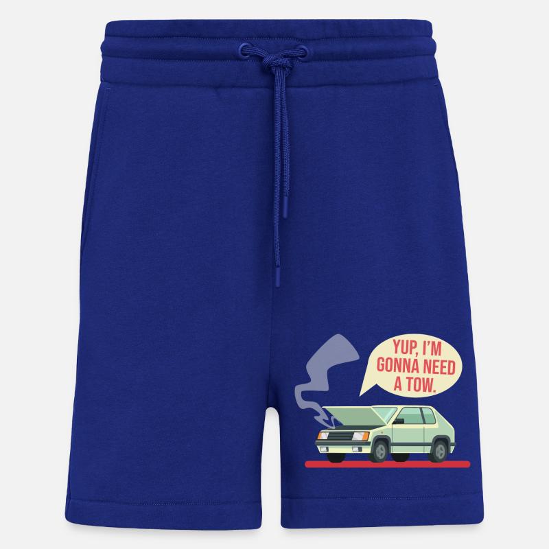Abschleppdienst Autopanne abschleppen - Shorts - made by SPREAD - Iconic Blue