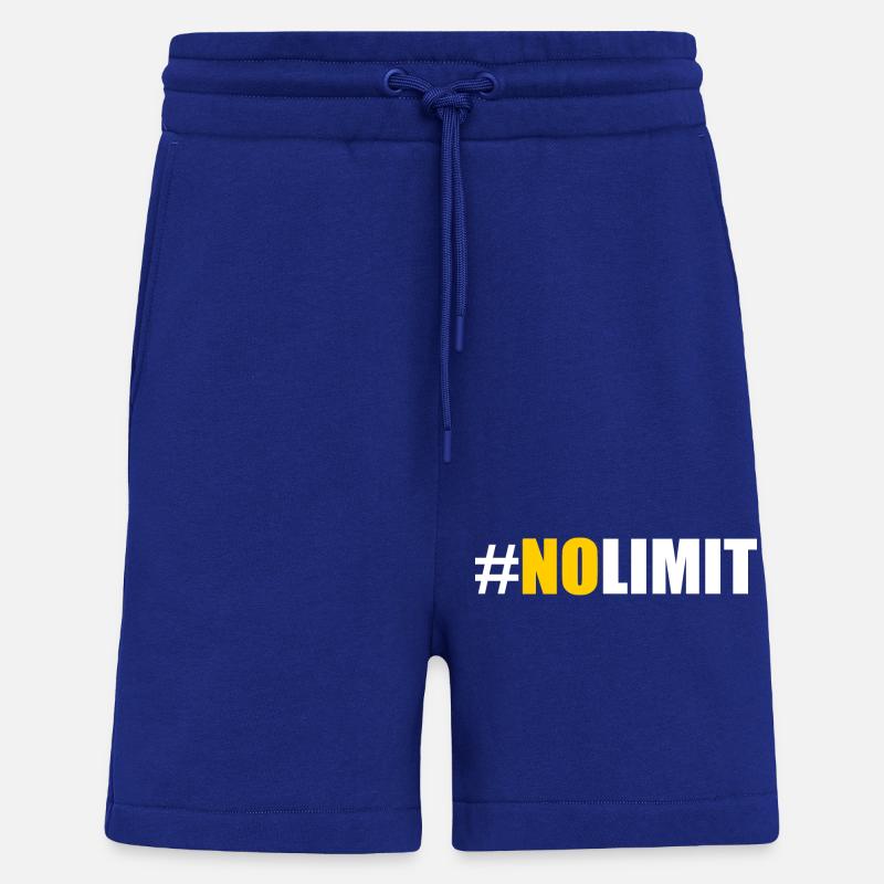 No limit - Short bio décontracté fabriqué en UE - Iconic Blue