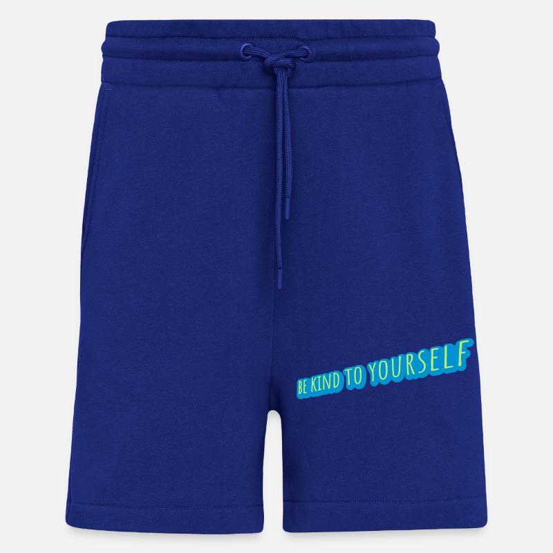 soyez gentil avec vous-même - Short bio décontracté fabriqué en UE - Iconic Blue