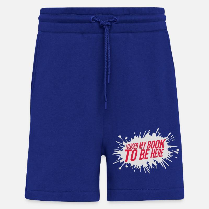 I closed my book - Shorts - made by SPREAD - Iconic Blue