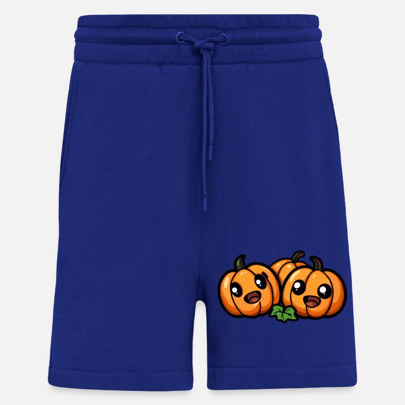 Pumpkin Halloween Cute Comic - Shorts - made by SPREAD - Iconic Blue