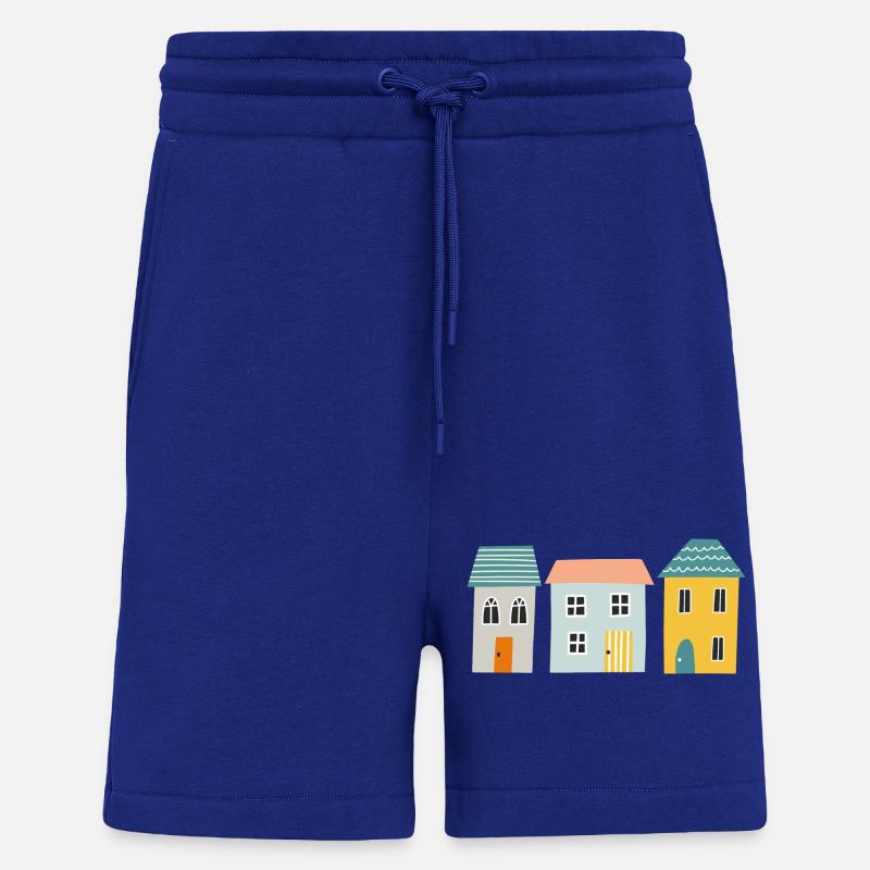Maisons - Short bio décontracté fabriqué en UE - Iconic Blue