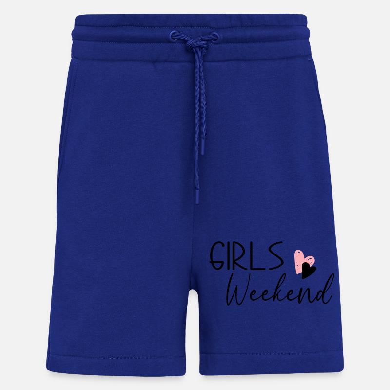 Week-end des filles - Short bio décontracté fabriqué en UE - Iconic Blue