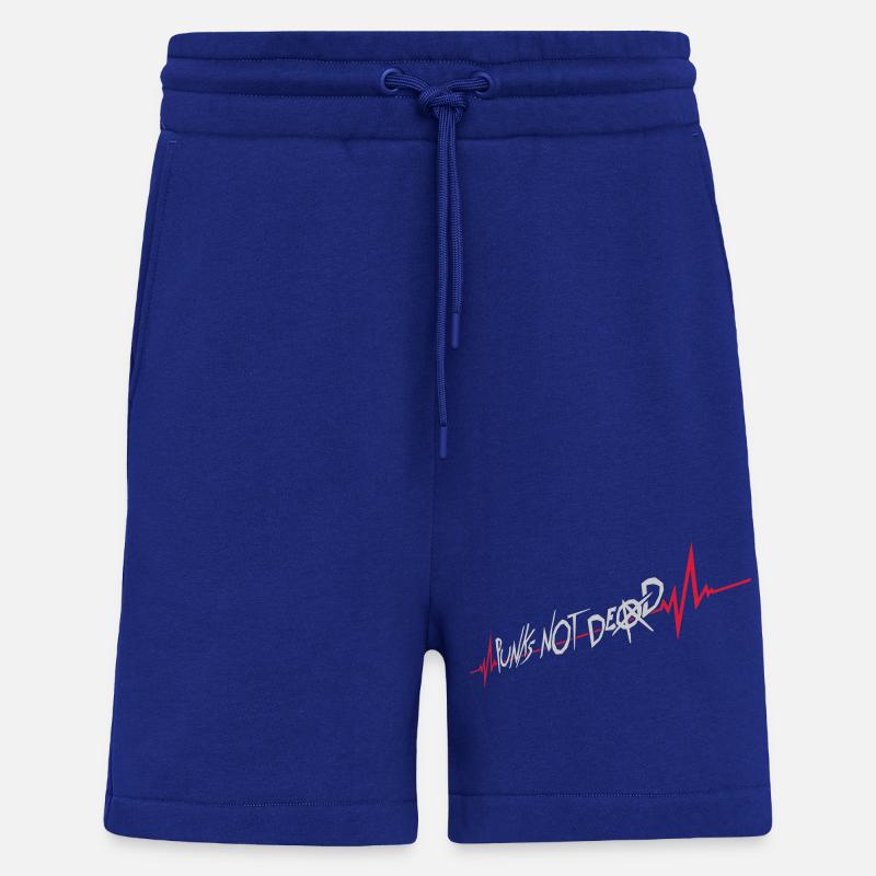 punks not dead Zitat - Shorts - made by SPREAD - Iconic Blue