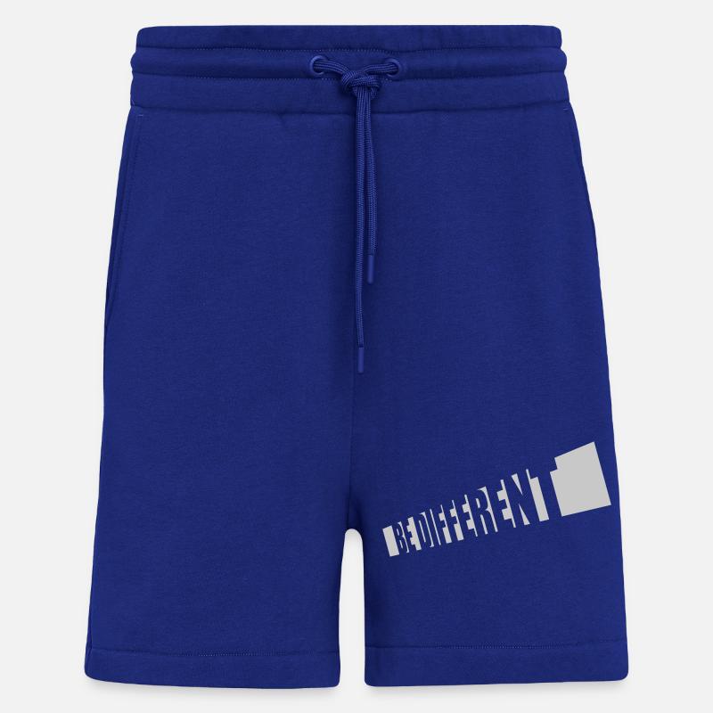 Be different Logo Design - Shorts - made by SPREAD - Iconic Blue