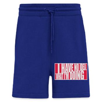 I Have No Idea - Shorts - made by SPREAD - Iconic Blue - Vorne