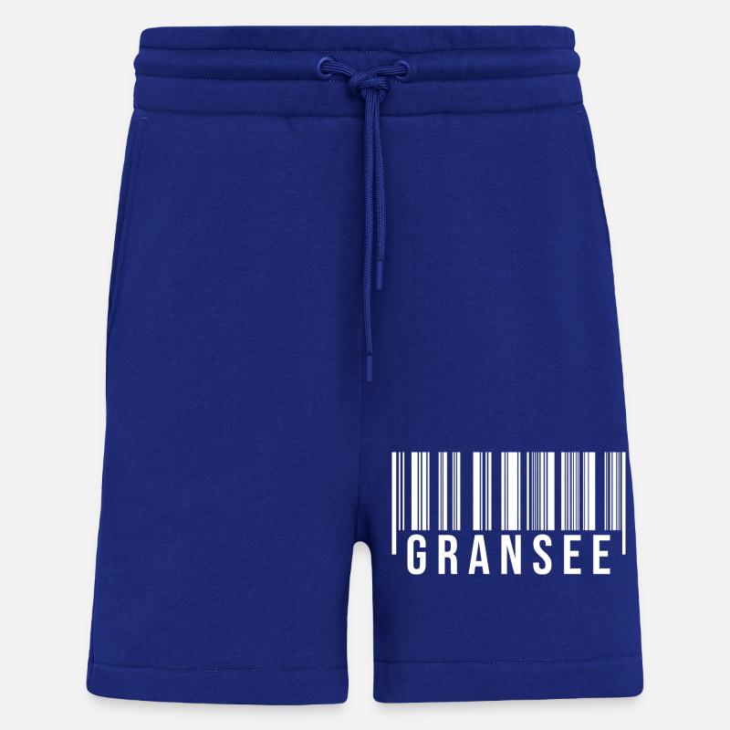 Gransee Strichcode - Shorts - made by SPREAD - Iconic Blue