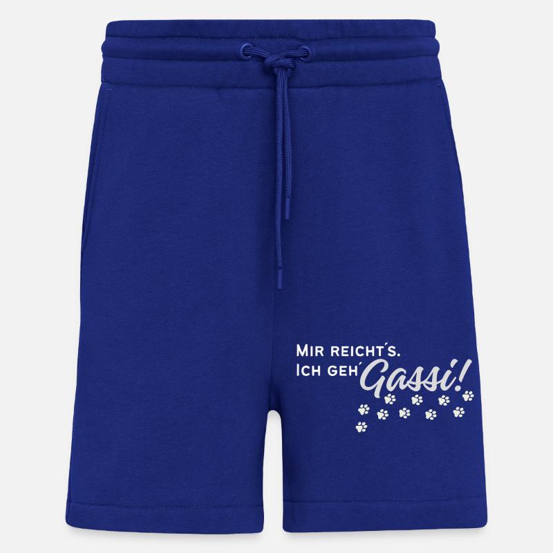 Gassi gehen - Shorts - made by SPREAD - Iconic Blue