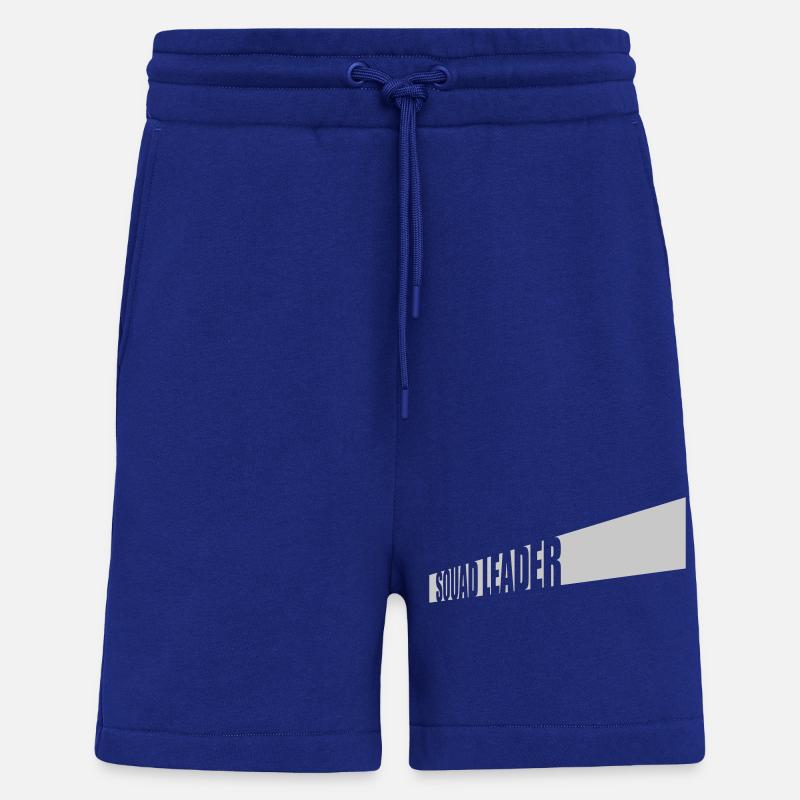 Logo Squad Leader Streifen - Shorts - made by SPREAD - Iconic Blue