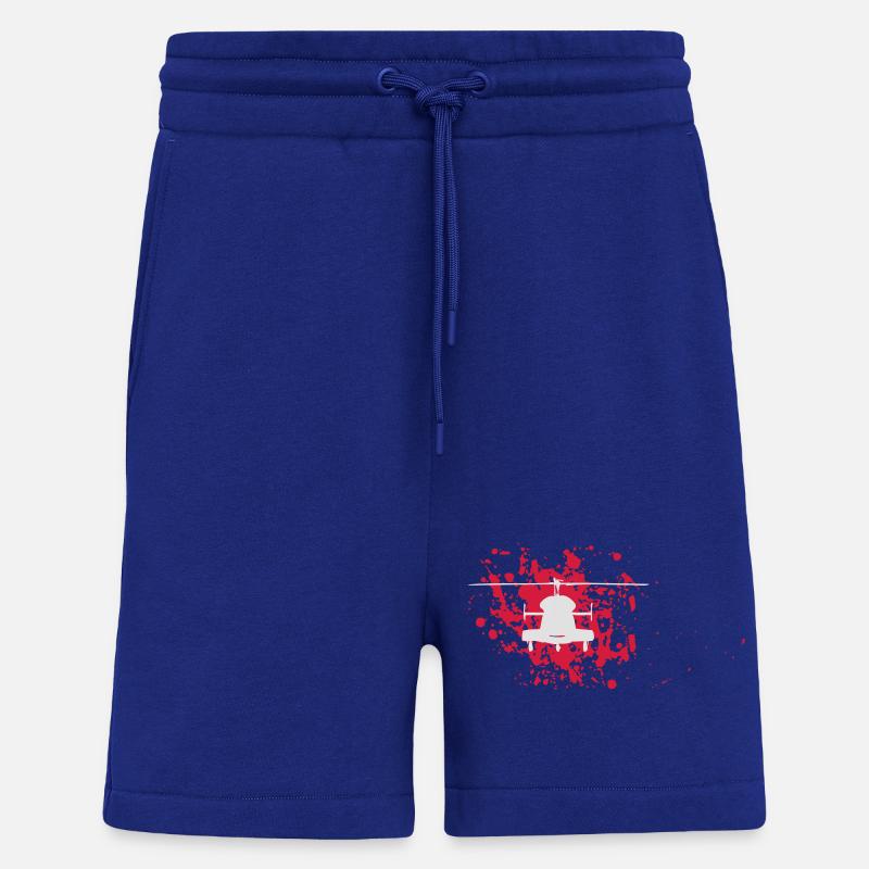 Hubschrauber im Blut - Shorts - made by SPREAD - Iconic Blue