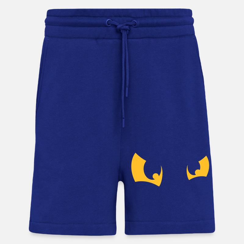 Zwei leuchtende Comic Augen - Shorts - made by SPREAD - Iconic Blue