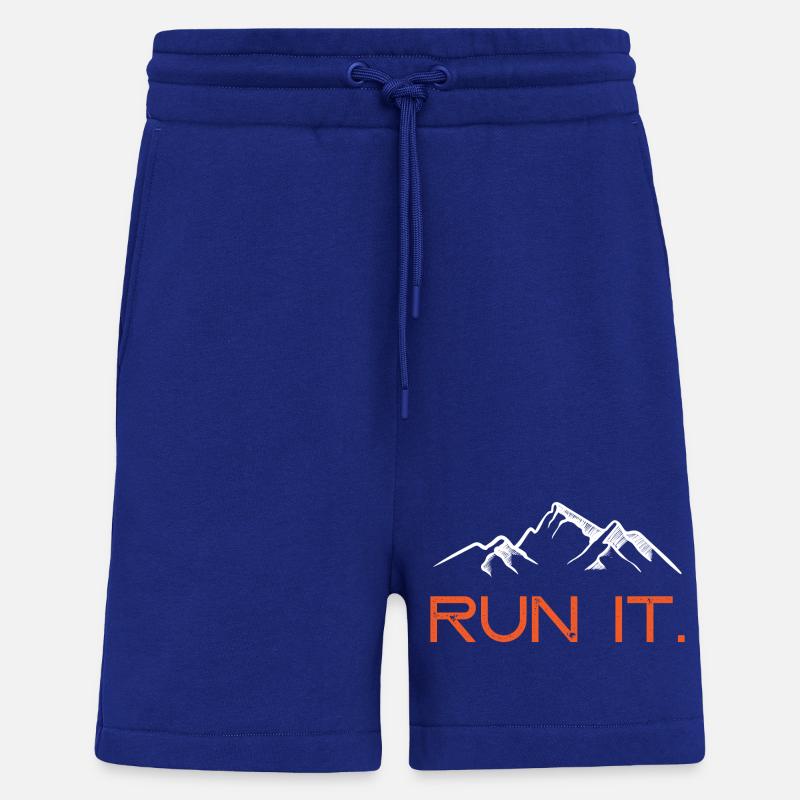 Führe es aus. - Shorts - made by SPREAD - Iconic Blue