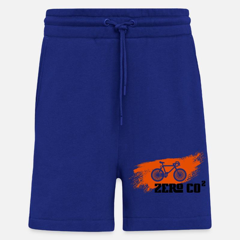 Zero CO2 - Short bio décontracté fabriqué en UE - Iconic Blue